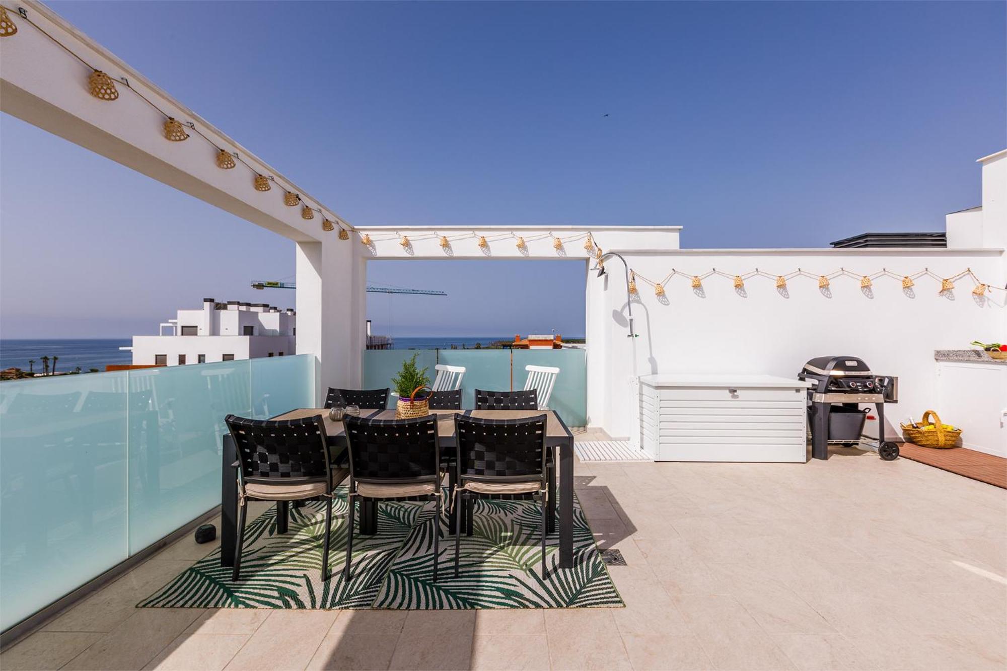 A&N Atico Vista Al Mar Apartment Torre Del Mar Bagian luar foto