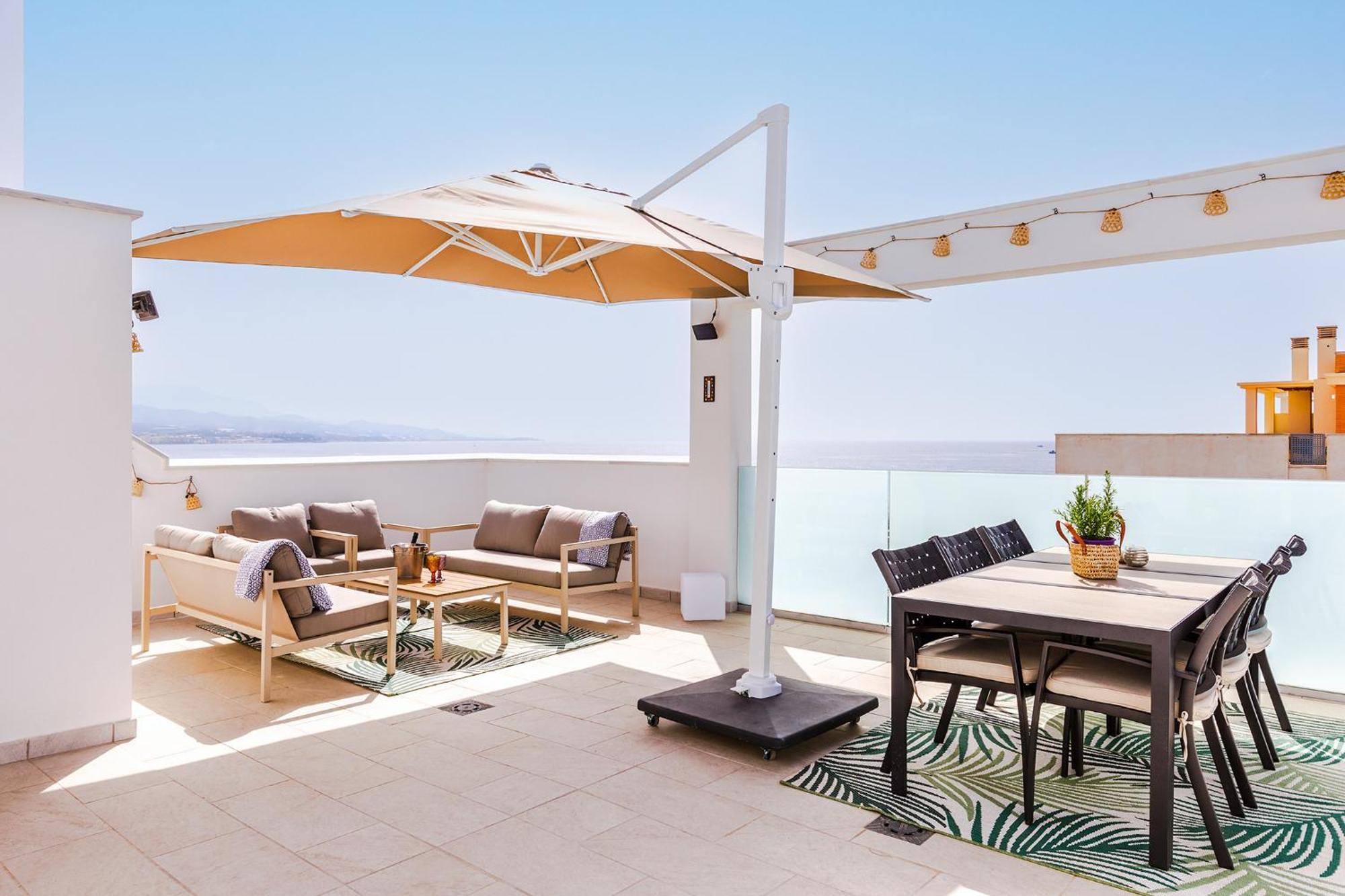 A&N Atico Vista Al Mar Apartment Torre Del Mar Bagian luar foto
